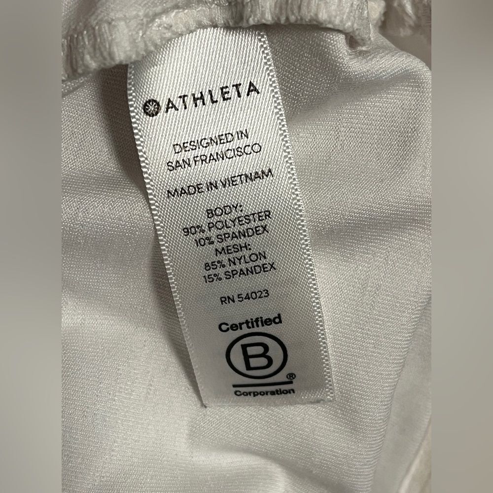 Athleta White Full Zip Active Jacket - image 6